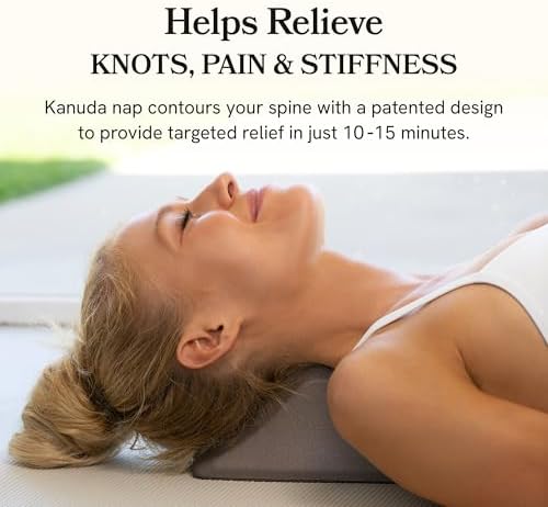 Kanuda Spine Nap – Cervical & Spine Traction Device for Neck, Shoulder & Upper Back Pain Relief, Physical Therapist-Designed Tool for Posture Correction & at-Home Therapy