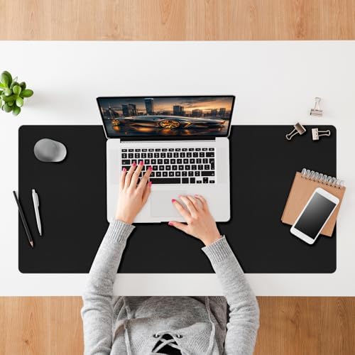 Wrist Rest Support for Mouse Pad&Keyboard Set(9×9.8 Inches, Pink)