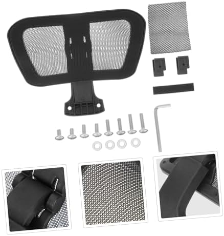 Adjustable Office Chair Headrest Cushion Ergonomic Computer Chair Head Support with Height and Angle Rotation for Neck Pain Relief and Comfortable Home Office Use