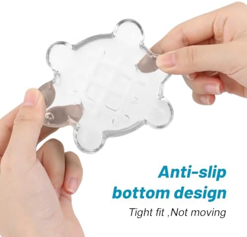 Turtle Shape Silicone Gel Mouse Wrist Rest, Clear