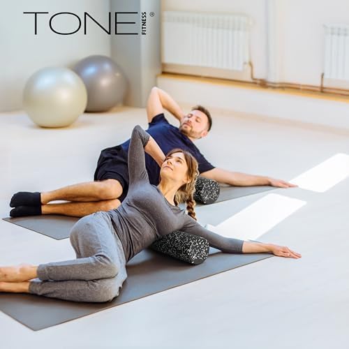 TONE Fitness Firm High-Density Foam Roller for Exercise, Massage & Recovery