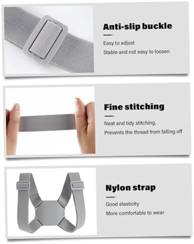 Smart Posture Corrector Adjustable Soft Comfortable Back Straightener Posture Corrector with Smart Sensor Vibration Reminder for Kids Adults