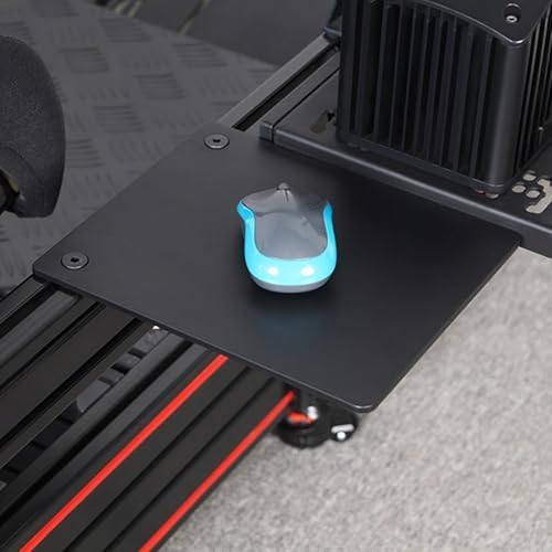Ergonomic Platform for Chair Aluminum Alloy Easy Install Metal Keyboard and Tray