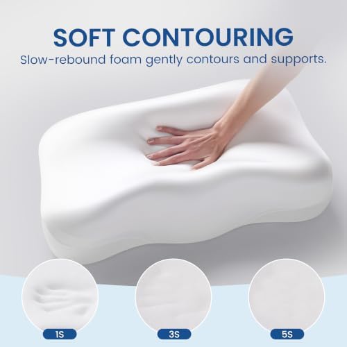6.1" High Loft Side Sleeper Pillow - Cervical Neck Pillow for Sleeping