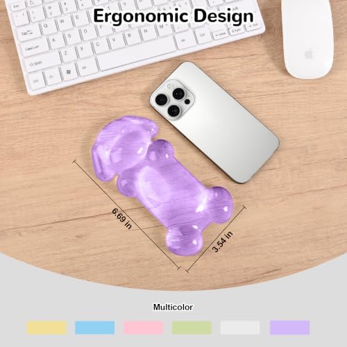 Gel Mouse Wrist Rest, Cute Dog Ergonomic Wrist Rest for Mouse Wrist Pad