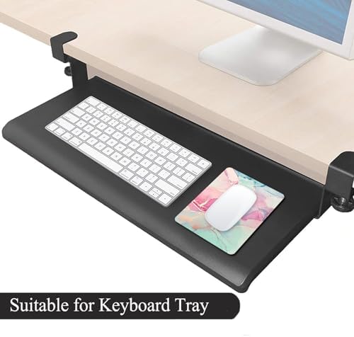 Small Mouse Pad, Mini Mouse Pad 6 X 8 Inch with Non-Slip Rubber Base for Keyboard Tray Laptops Wireless Mouse Home Office Travel, Washable & Portable (Pink Green Marble)