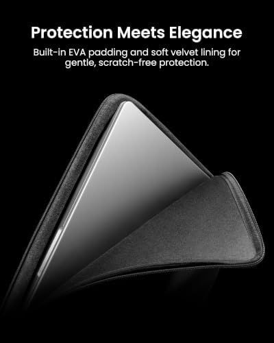 tomtoc Slim Laptop Sleeve for 13-inch MacBook Air 2026 M5/A3449 M4/A3240