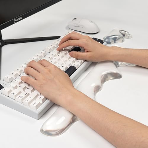 Gel Keyboard and Mouse Wrist Rest Set,Wrist pad for Computer Keyboard