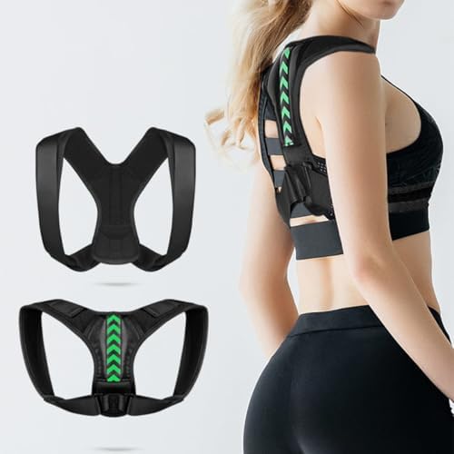 Adjustable Posture Corrector Back Belt for Upper Spine Support