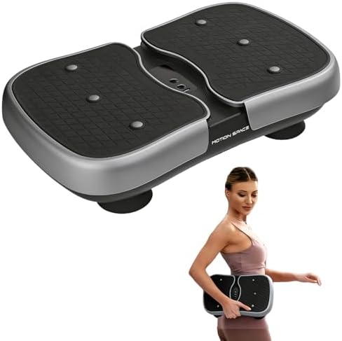 Mini Vibration Plate Machine – Portable, Wireless, Rechargeable Quiet Platefor Vibration Massage, Relaxation & Muscle Stiffness Relief