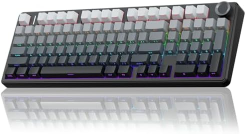 AULA F99 Pro Wireless Mechanical Keyboard with Number Pad, Knob, 99 Keys