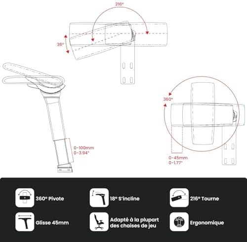 Arozzi Infinity 4D Adjustable Armrests Black