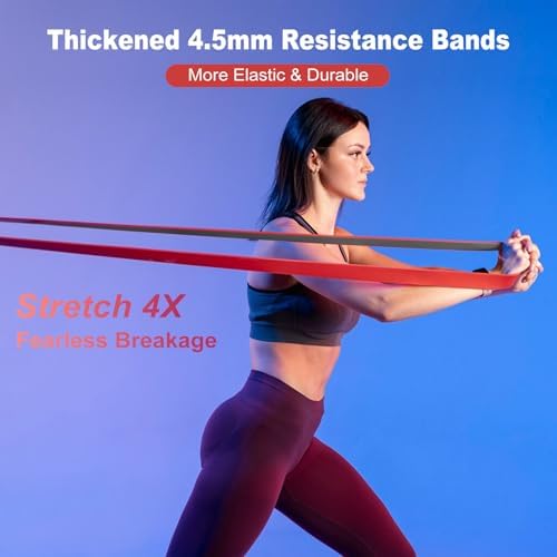 WIKDAY Resistance Bands for Working Out with Door Anchor