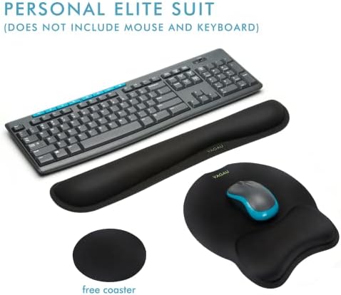 VAGAU Premium Keyboard Wrist Rest and Mouse Pad Wrist Support
