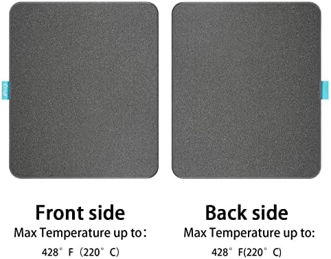 Heat Press Mat for Cricut Easypress: Ecraft (11 x 13 inch) Double-Sided Heating Ironing Mats for Craft Insulation Transfer HTV VinylHeat Press Machine,T Shirts