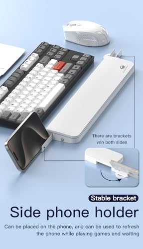 GK GAMAKAY 14.17'' Keyboard Wrist Rest Pad with Cleaning Tool Kit
