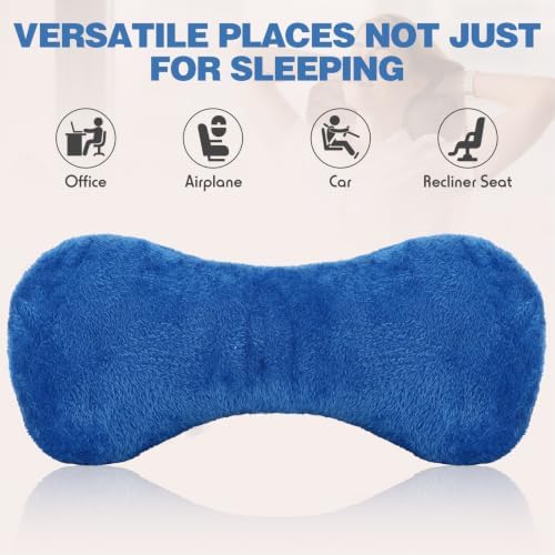 Colingmill 1 Pc Neck Pillow for Recliner Chair Headrest,Blue