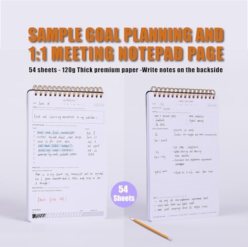 ZERONE CENTRE Ultimate Productivity Notepad Suite - Set of 3 Notebooks