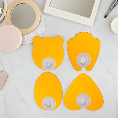 4pcs Acrylic Nail Lamp Shield for Professional Blue Light Filtering