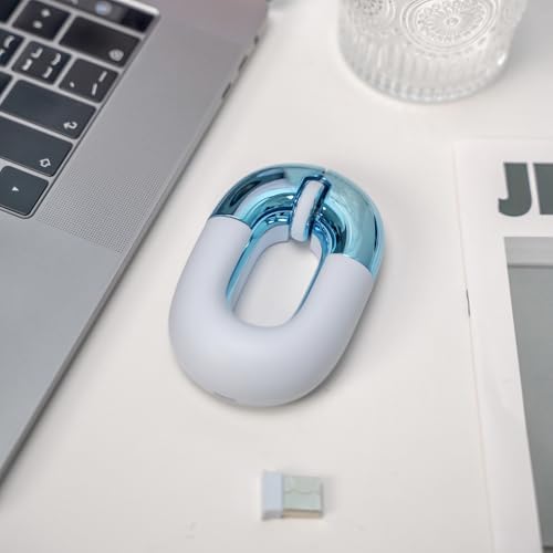 Travel Mouse Blue Wireless Mouse for Laptop. Bluetooth Silent Mouse
