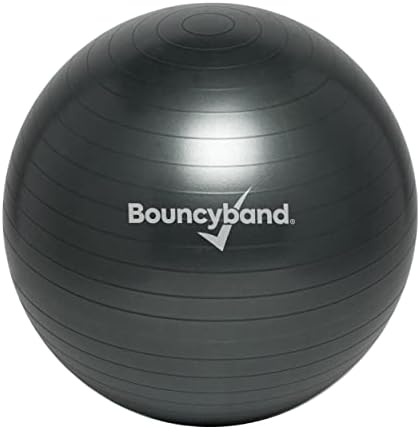 Bouncyband Balance Ball – Create Flexible Seating to Improve Focus at School, Office, or Home with This No-Roll Weighted Ball