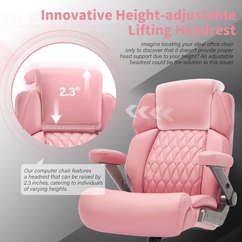 Big and Tall Office Chair 700lbs, Ergonomic High Back Computer Desk Chair