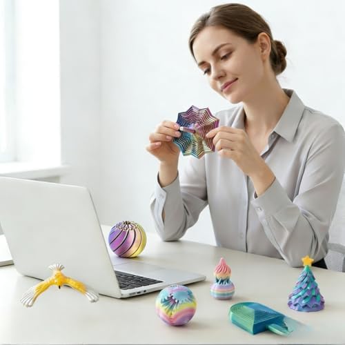 7PCS Fidget Toy Set, ADHD Stress Relief Desk Toys for Teens and Adults
