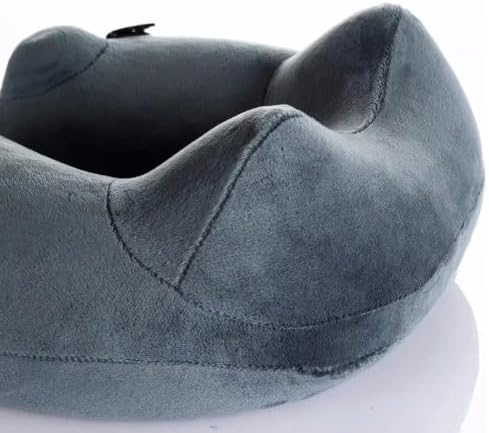 Keemall Inflatable Travel Neck & Shoulder Pillow for Airplanes&Long Trips