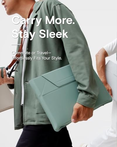 MOFT Laptop Carry Sleeve with Stand &Smart Storage for 16" Laptop for Work