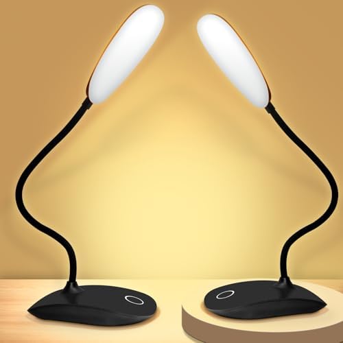 Portable Battery Powered Desk Lamp Small Rechargeable LED Table Light