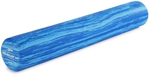 OPTP PRO-Roller Soft Density Foam Roller – Round, Blue, 36" x 6"