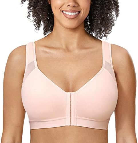 DELIMIRA Women's Front Closure Posture Support Bras