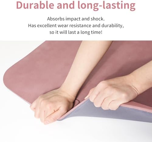 PAIDU POE Yoga Mat （10mm）Extra Thick Fitness Mat 72"x24" with Carry Strap