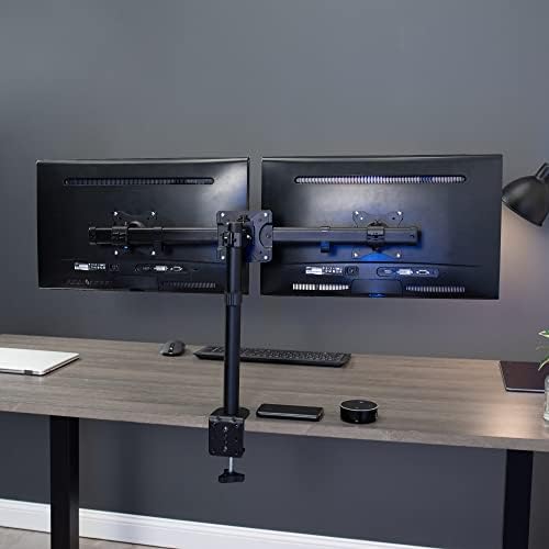 VIVO Black Dual VESA Bracket Adapter, Up to 27 in Screens, MOUNT-VW02A