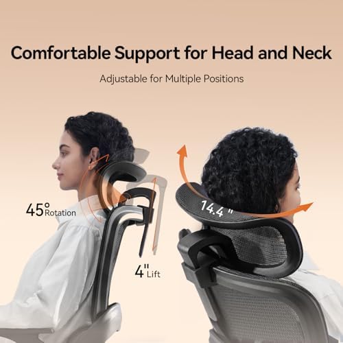 SIHOO B100 Mesh Ergonomic Office Chair with Adaptive Lumbar Support