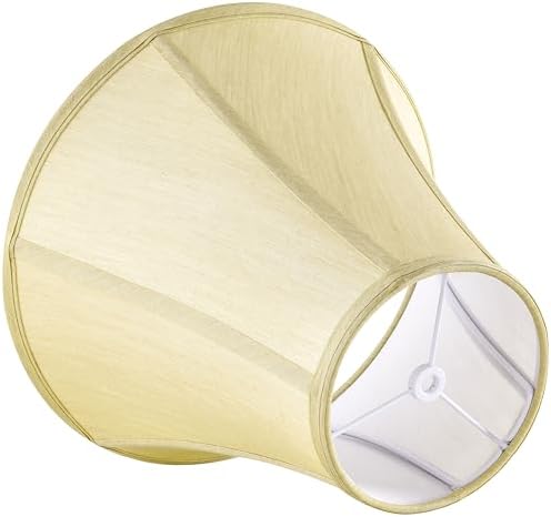 GO&SO Bell Lamp Shades Gold Medium 6" Top x 13" Bottom x 9.8" High