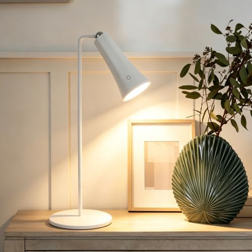 Rechargeable LED Desk Lamp, 4-in-1 Cordless Table Lamp