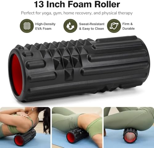 5 in 1 Foam Roller Set for Muscle Recovery & Deep Tissue Massage