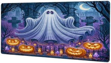 Ghosts Large Mouse Pad Non-Slip Rubber Long Gaming Desk Mat