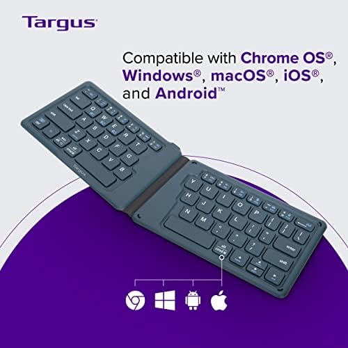 Targus Ergonomic Foldable Bluetooth Keyboard (PKF00302US)