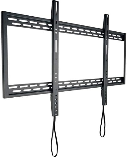 Tripp Lite Fixed Wall Mount for 60" to 100" TVs, Monitors, Flat Screens, LED, Plasma or LCD Displays (DWF60100XX) Black