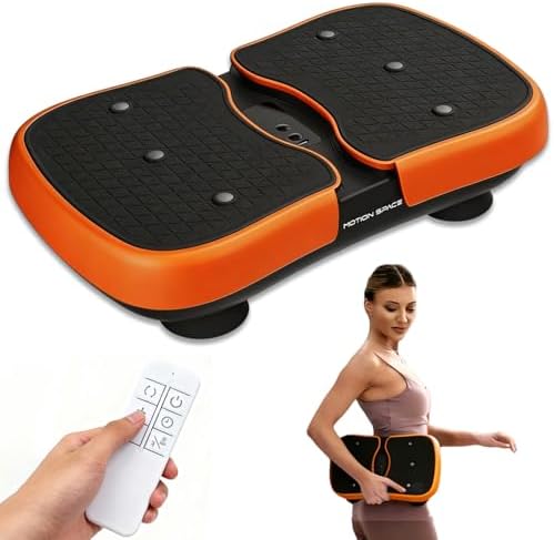 Mini Vibration Plate Machine – Portable, Wireless, Rechargeable Quiet Platefor Vibration Massage, Relaxation & Muscle Stiffness Relief