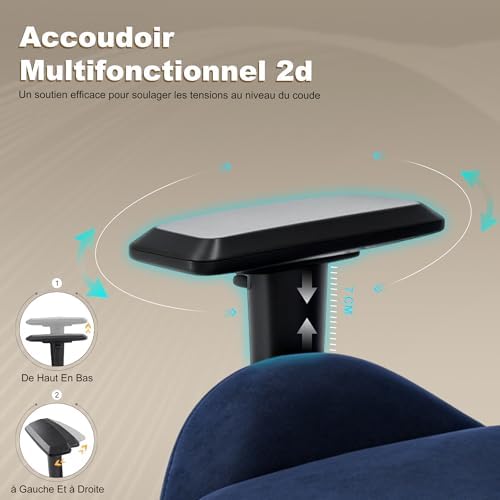 Symino Ergonomic Gaming Chair with 155° Recline & Footrest