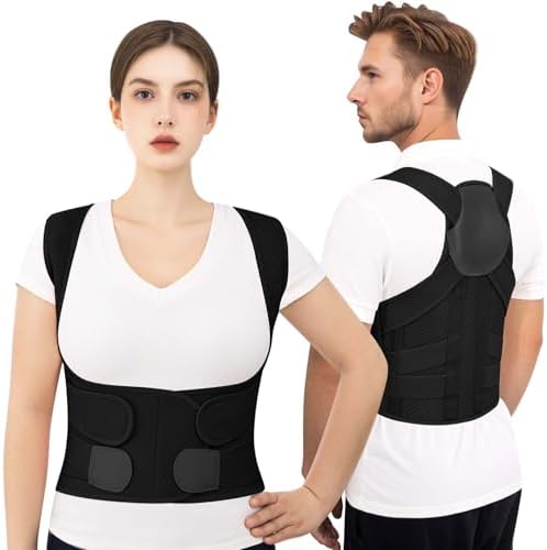 Posture Corrector Back Brace for Women Men Full Back Support Adjustable