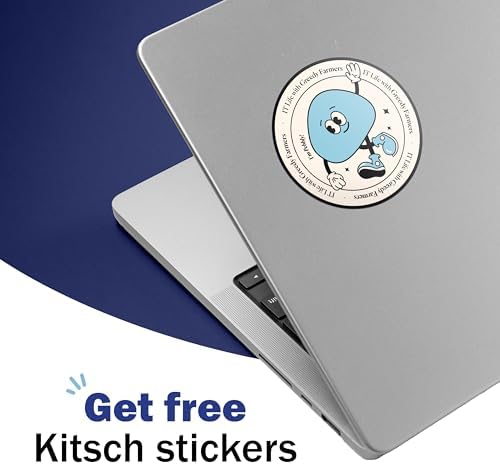 GREEDY FARMERS Mouse pad, Non-Slip Washable Waterproof Computer Mouse pad (Baby Blue)