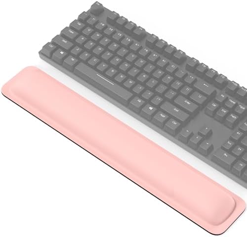 TECKNET Wrist Rest for Computer Keyboard Ergonomic, 1 in Thick, 17x3.3 in