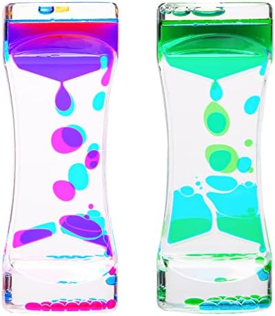 CAILINK Liquid Motion Bubbler Timer - 2 Pack Sensory Toy