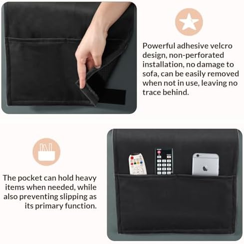 Head Recliner Pillow Adjustable Shredded Memory Foam Headrest Pillow for Recliners,Non-Slip Velvet Cushion for Pain Relief Neck Support Pillow for Travel Home Recliner Sofa Armchair (Black)