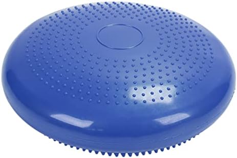 Inflatable Balance Disc Cushion for Yoga, Stability Training & Core Exercise, NonSlip Massage Pad for Home Gym, Office Chair Posture Support, Kids Sensory Play