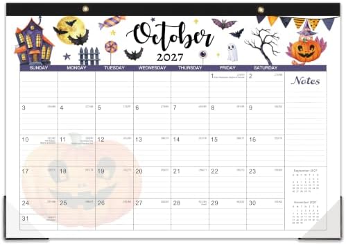 Desk Calendar 2027, 12 Months Desk/Wall Calendar 2027